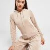 JUICY COUTURE Diamante Velour Full Zip Hoodie Damen