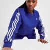 Adidas Originals 3 Stripes Boxy Crew Sweatshirt Damen -Modische Sportbekleidung jd 628447 a