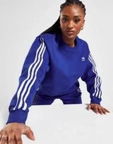 Adidas Originals 3 Stripes Boxy Crew Sweatshirt Damen