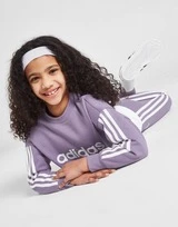 Adidas Girls' Linear Sweatshirt/Leggings Set Kleinkinder 3 Adidas Girls' Linear Sweatshirt/Leggings Set Kleinkinder