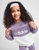 Adidas Girls' Linear Sweatshirt/Leggings Set Kleinkinder 5 Adidas Girls' Linear Sweatshirt/Leggings Set Kleinkinder – Bild 3