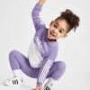 Adidas Girls' Linear Crew/Leggings Set Baby 1 Adidas Girls' Linear Crew/Leggings Set Baby -Modische Sportbekleidung jd 628950 a