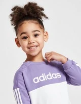 Adidas Girls' Linear Crew/Leggings Set Baby 5 Adidas Girls' Linear Crew/Leggings Set Baby – Bild 3