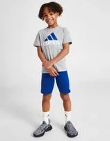 Adidas Badge Of Sport Logo T-Shirt/Shorts Set Kleinkinder 5 Adidas Badge Of Sport Logo T-Shirt/Shorts Set Kleinkinder – Bild 3