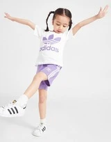 Adidas Originals Girls' Trefoil T-Shirt/Shorts Set Baby 4 Adidas Originals Girls' Trefoil T-Shirt/Shorts Set Baby – Bild 2