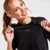 HUGO Small Logo T-Shirt Damen -Modische Sportbekleidung jd 634664 a