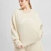 Pink Soda Sport Plus Size Toluca Crew Sweatshirt Damen