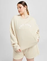 Pink Soda Sport Plus Size Toluca Crew Sweatshirt Damen