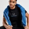 Fred Perry Global Stack Logo T-Shirt Herren -Modische Sportbekleidung jd 638177 a