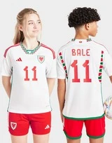 Adidas Wales 2022 Bale #11 Away Shirt Kinder