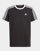Adidas Essentials 3-Streifen Cotton Loose Fit Boyfriend T-Shirt 3 Adidas Essentials 3-Streifen Cotton Loose Fit Boyfriend T-Shirt