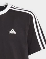 Adidas Essentials 3-Streifen Cotton Loose Fit Boyfriend T-Shirt 4 Adidas Essentials 3-Streifen Cotton Loose Fit Boyfriend T-Shirt – Bild 2