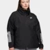 Adidas BSC 3-Streifen RAIN.RDY Jacke – Große Größen