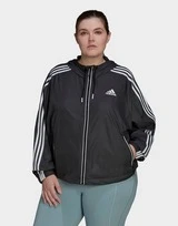 Adidas BSC 3-Streifen Windjacke – Große Größen