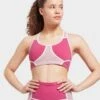 Reebok Lux Racer Colorblocked Padded Bra