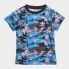 Adidas Originals Allover Print Camo T-Shirt -Modische Sportbekleidung jd HK0275 a