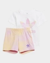 Adidas Originals Graphic Logo Shorts And T-Shirt Set
