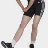 Adidas Training Essentials 3-Streifen High-Waisted Kurze Leggings -Modische Sportbekleidung jd HK9964 a