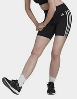 Adidas Training Essentials 3-Streifen High-Waisted Kurze Leggings