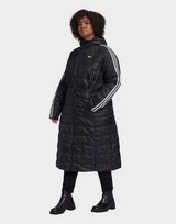 Adidas Originals Hooded Premium Long Slim Jacke – Große Größen