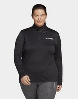 Adidas TERREX Multi Half-Zip Longsleeve – Große Größen