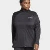 Adidas TERREX Multi Fleecejacke – Große Größen 2 Adidas TERREX Multi Fleecejacke – Große Größen -Modische Sportbekleidung jd HM3994 a