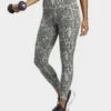 Adidas Optime Stash Pocket Training Animal Print 7/8-Leggings