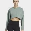 Adidas Yoga Studio Crop Sweatshirt