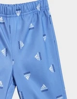 Adidas Brandlove Shiny Polyester Trainingsanzug 6 Adidas Brandlove Shiny Polyester Trainingsanzug – Bild 4