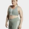 Adidas Powerimpact Training Medium-Support Sport-BH – Große Größen -Modische Sportbekleidung jd HS2874 a