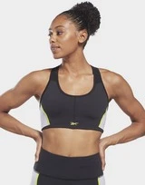 Reebok Lux Racer Padded Colorblock Bra