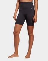 Adidas Yoga Studio AEROKNIT Bike Kurze Leggings