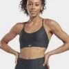Reebok Lux Strappy Sports Modern Safari Print Bra
