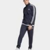Adidas Basic 3-Streifen Tricot Trainingsanzug -Modische Sportbekleidung jd HZ2220 a