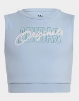 Adidas Originals Graphic Print Crop Tanktop
