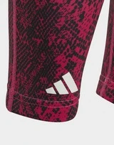 Adidas Training AEROREADY Animal-Print Optime High-Rise Pocket 7/8-Tight 4 Adidas Training AEROREADY Animal-Print Optime High-Rise Pocket 7/8-Tight – Bild 2