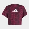 Adidas Training AEROREADY Animal-Print T-Shirt