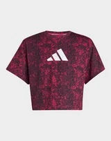 Adidas Training AEROREADY Animal-Print T-Shirt
