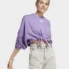 Adidas Dance Crop Versatile Sweatshirt -Modische Sportbekleidung jd IC6685 a