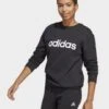 Adidas Essentials Linear French Terry Sweatshirt -Modische Sportbekleidung jd IC6878 a